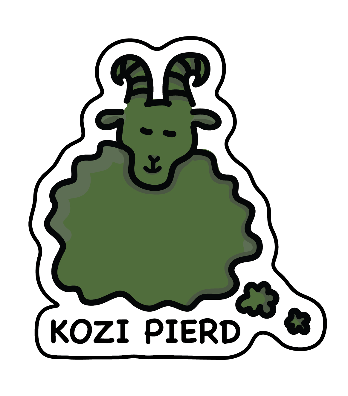 Wlepa - KOZI PIERD