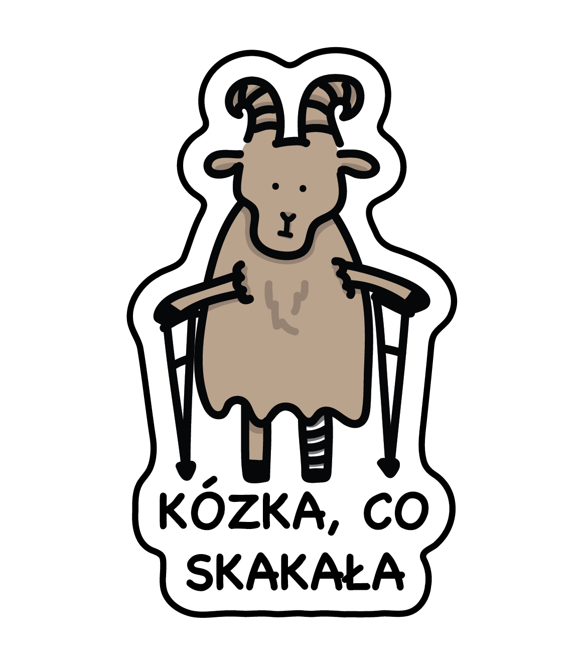 Wlepa - KÓZKA, CO SKAKAŁA