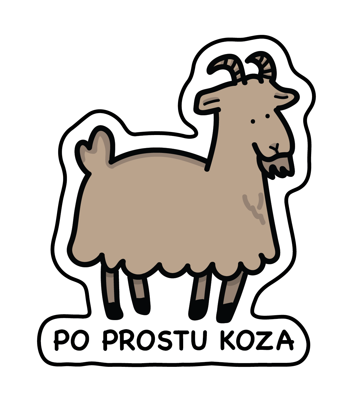 Wlepa - PO PROSTU KOZA