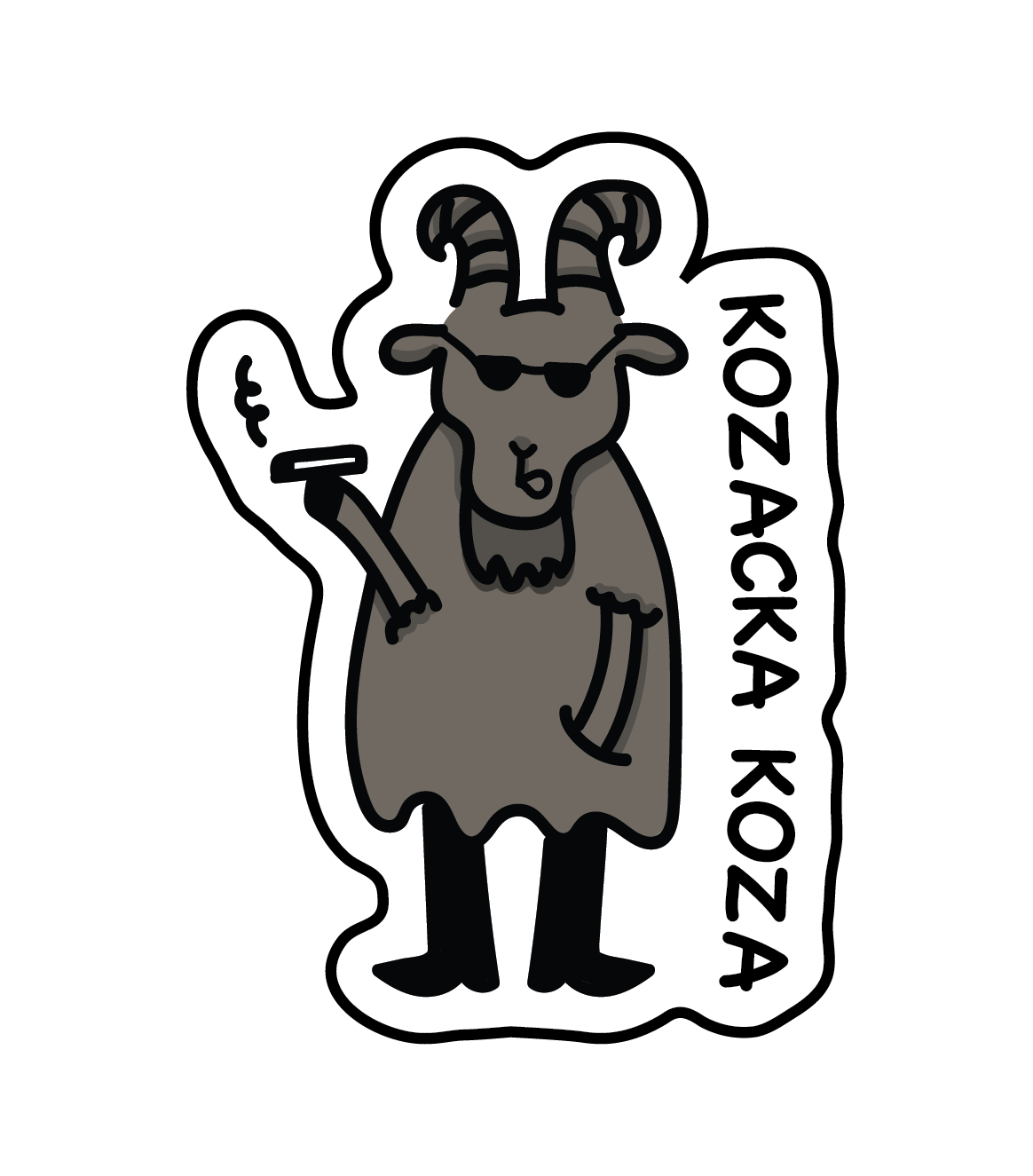 Wlepa - KOZACKA KOZA