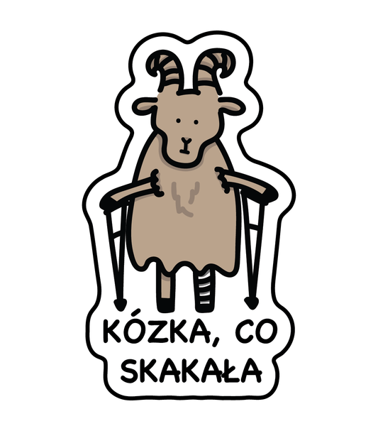 Wlepa - KÓZKA, CO SKAKAŁA