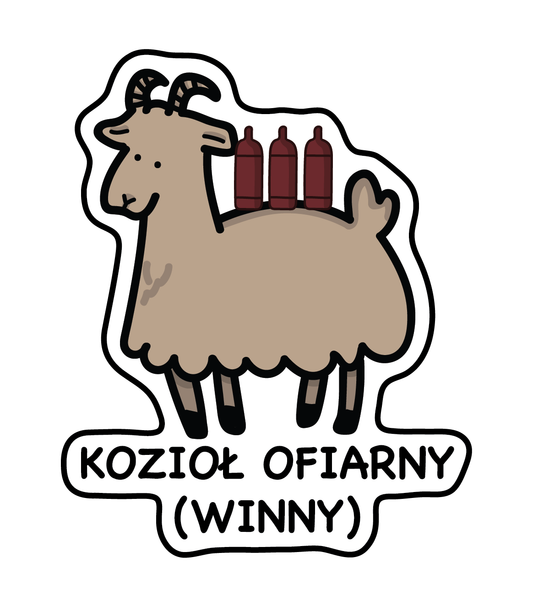 Wlepa - KOZIOŁ OFIARNY (WINNY)