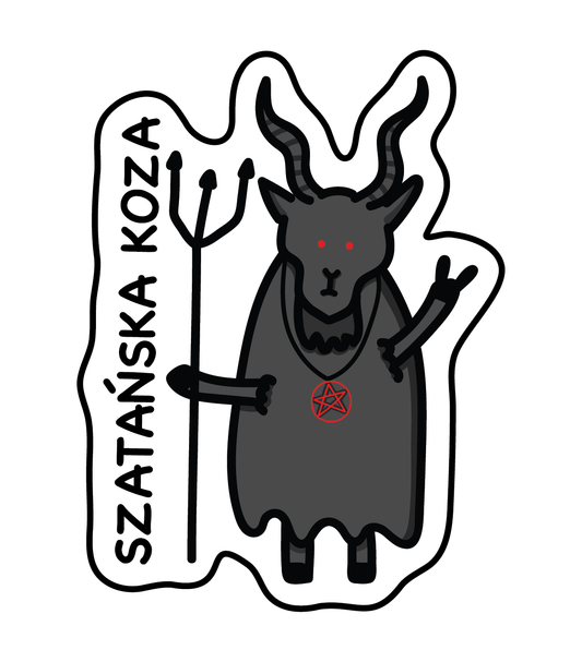 Wlepa - SZATAŃSKA KOZA
