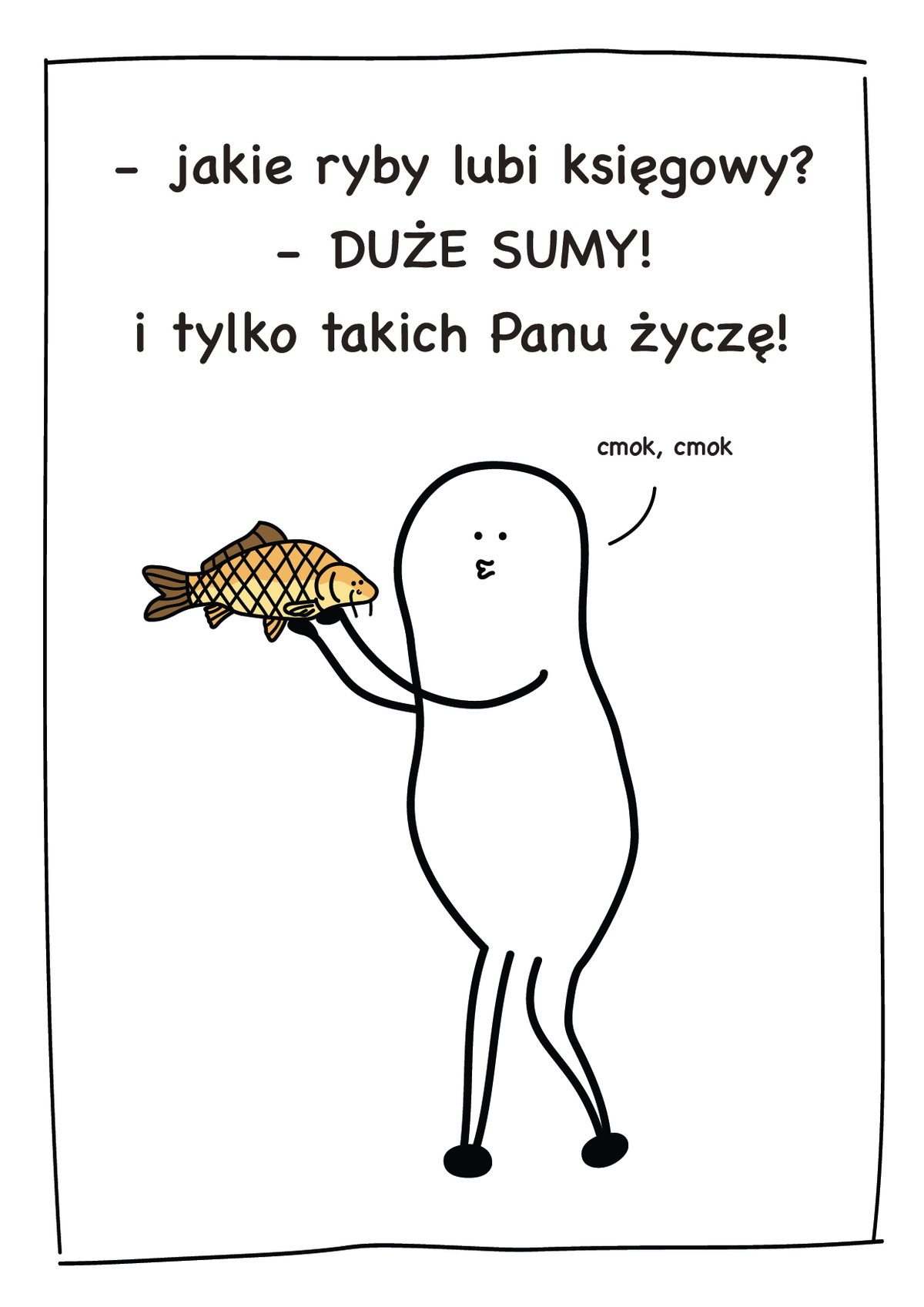 Kartka dla Księgowego lub Księgowej - Duże Sumy