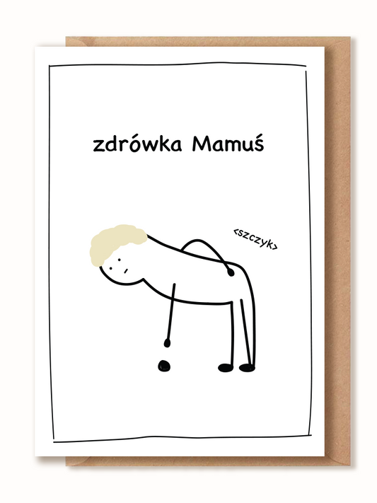 Kartka z okazji Dnia Mamy - Zdrówka Mamuś