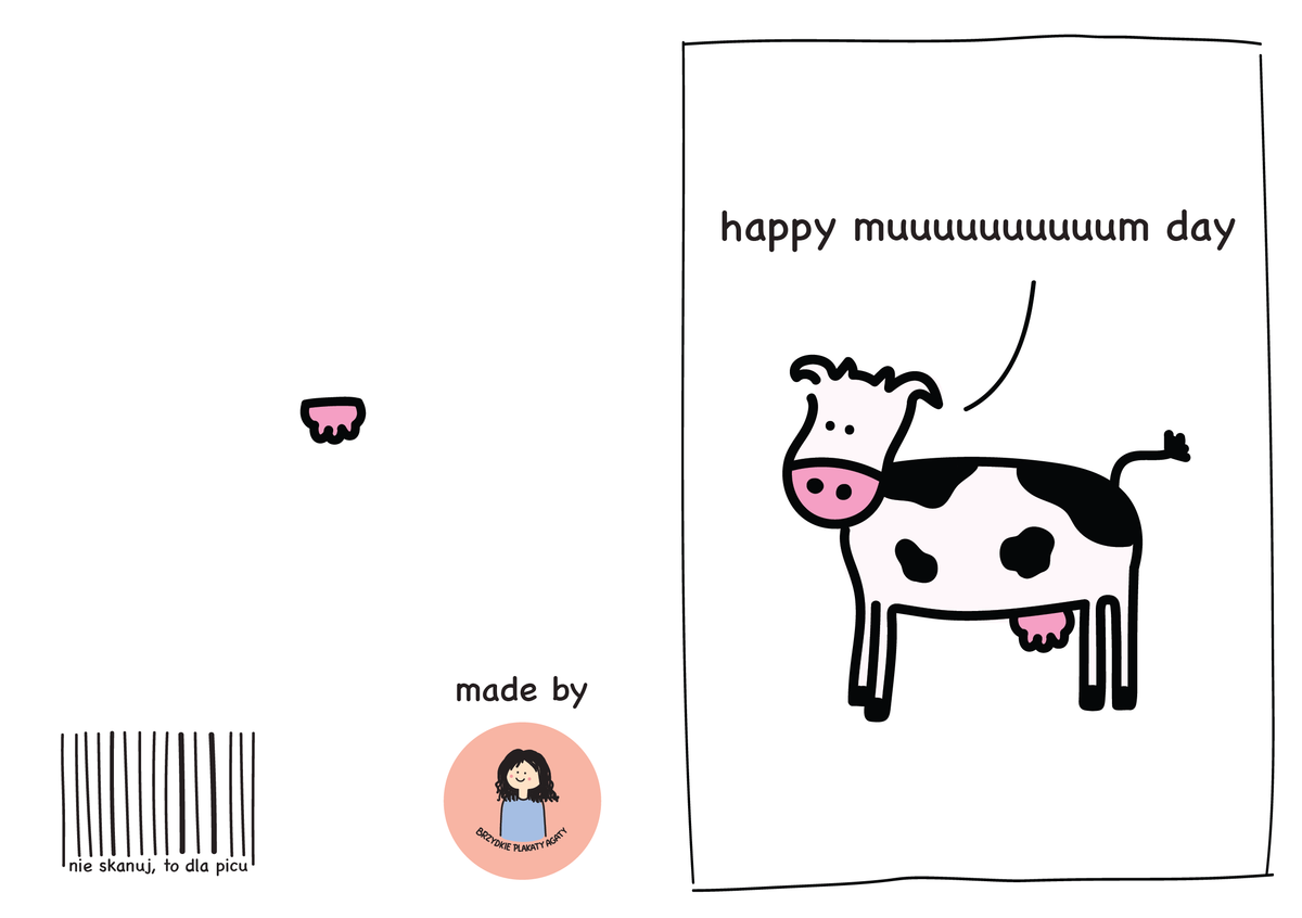 Kartka dla Mamy - happy muuuuuum day!