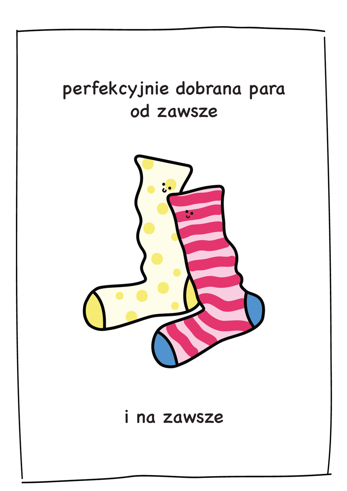 Kartka z okazji ślubu - Perfekcyjnie dobrana para od zawsze i na zawsze