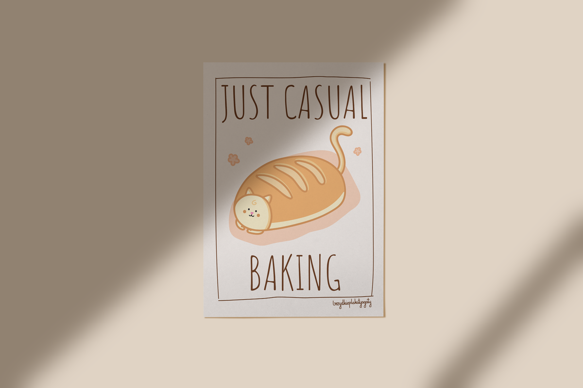 Plakat - Just Casual Baking