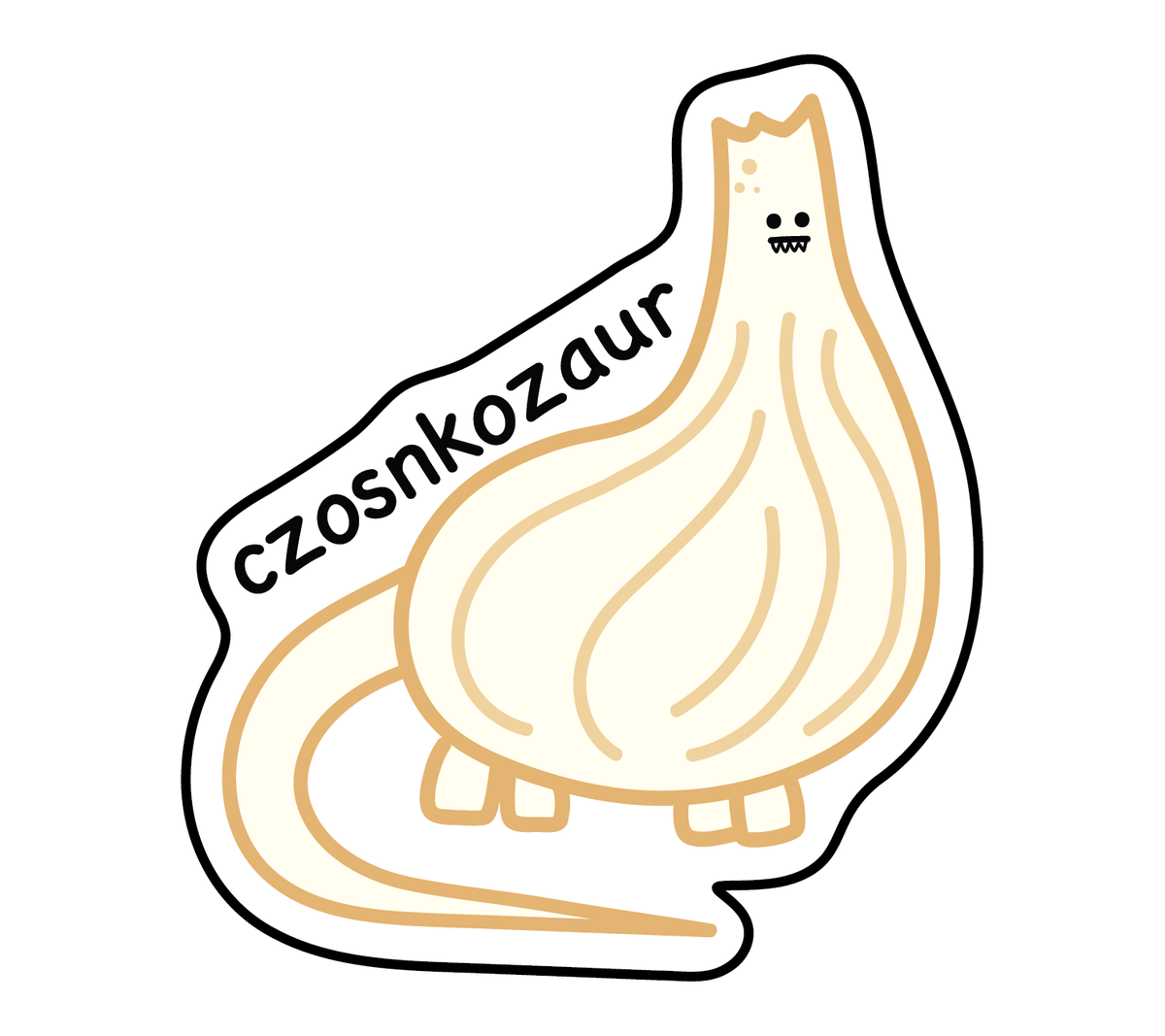 Wlepa - CZOSNKOZAUR