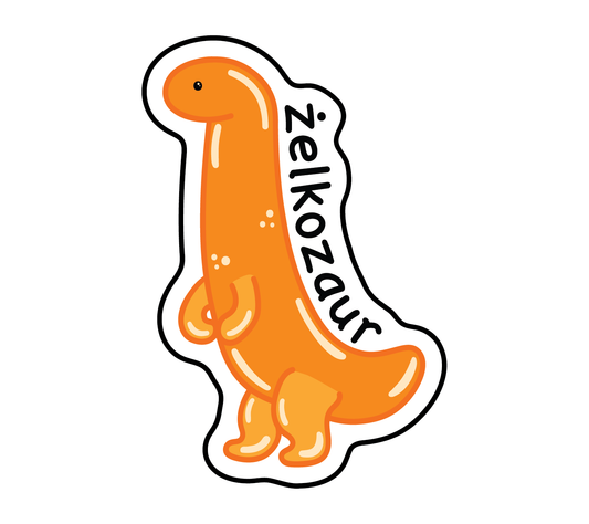 Wlepa - ŻELKOZAUR